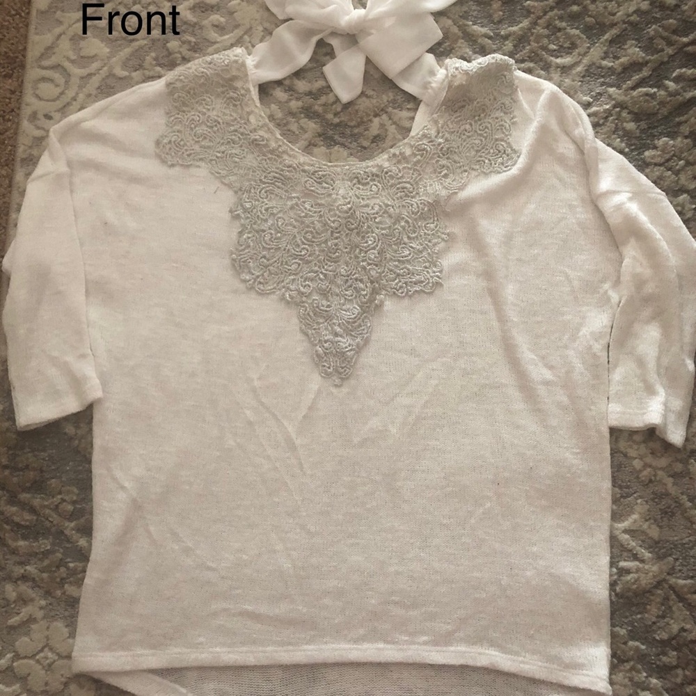 White/ivory boutique sweater